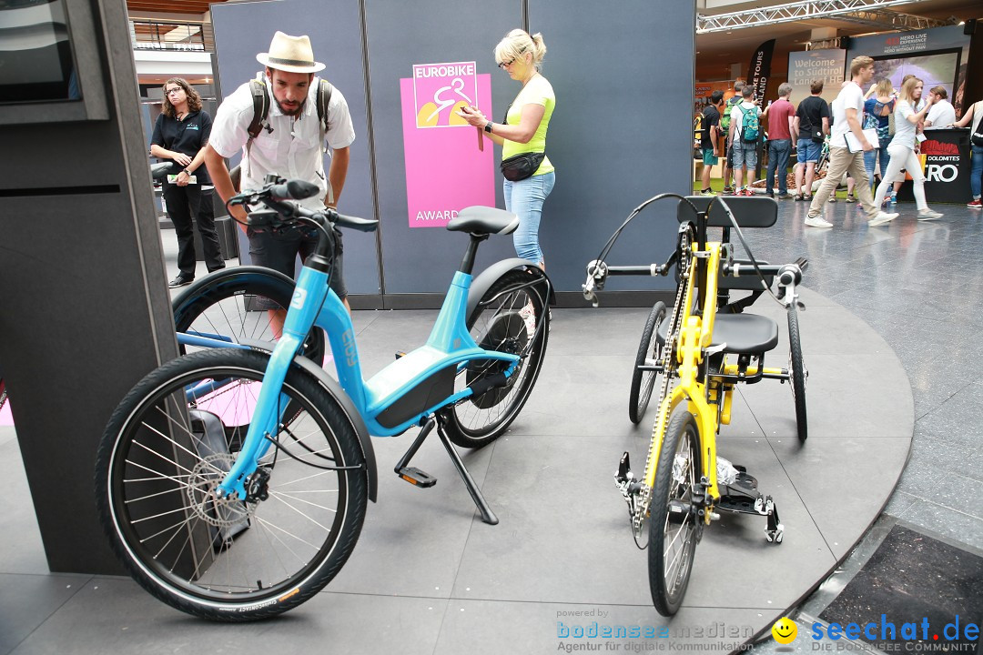 EUROBIKE 2016 - Die Messe der Fahrradtrends: Friedrrichshafen, 03.09.2016