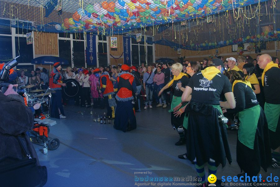 Guggenmusikabend in der Hochbuchhalle: Heudorf, 16.01.2010