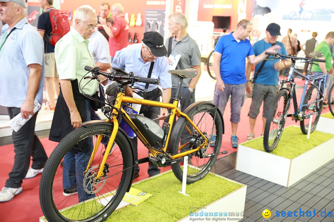 EUROBIKE 2016 - Die Messe der Fahrradtrends: Friedrrichshafen, 03.09.2016