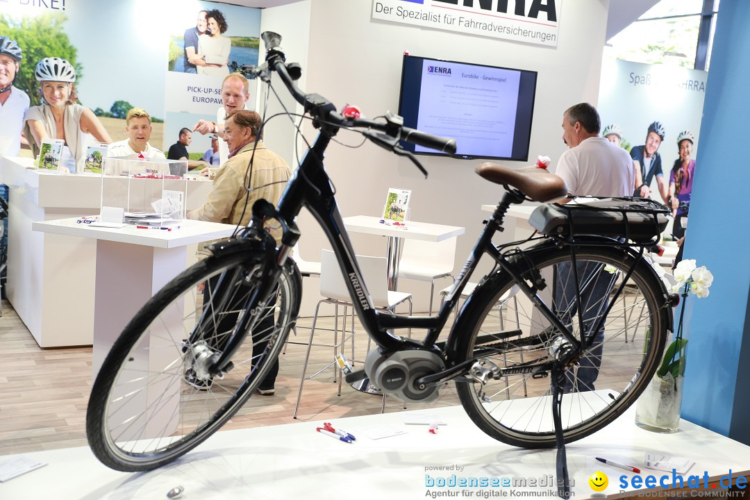 EUROBIKE 2016 - Die Messe der Fahrradtrends: Friedrrichshafen, 03.09.2016