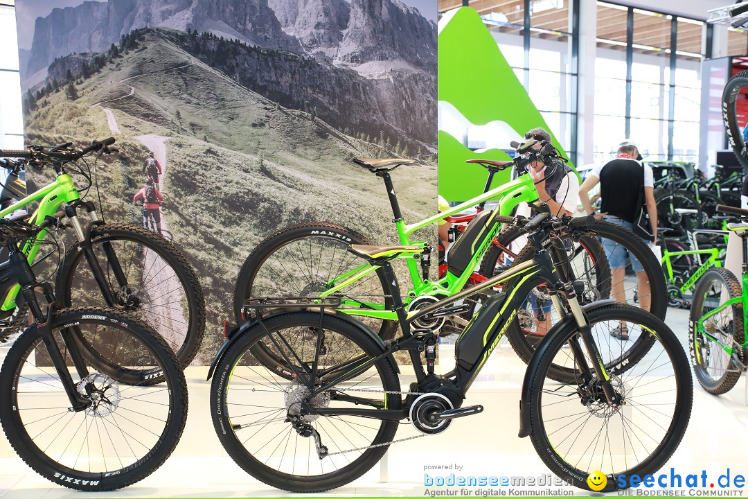 EUROBIKE 2016 - Die Messe der Fahrradtrends: Friedrrichshafen, 03.09.2016