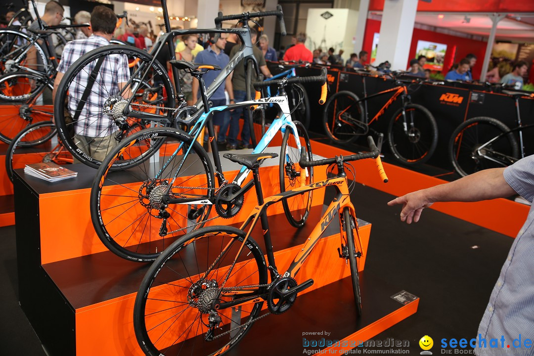 EUROBIKE 2016 - Die Messe der Fahrradtrends: Friedrrichshafen, 03.09.2016