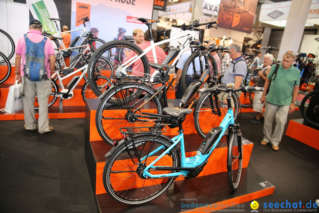 EUROBIKE 2016 - Die Messe der Fahrradtrends: Friedrrichshafen, 03.09.2016