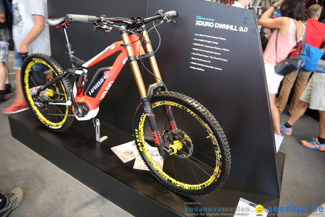 EUROBIKE 2016 - Die Messe der Fahrradtrends: Friedrrichshafen, 03.09.2016