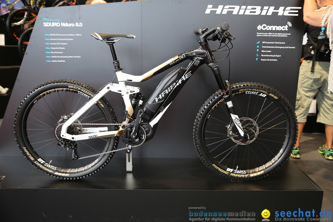 EUROBIKE 2016 - Die Messe der Fahrradtrends: Friedrrichshafen, 03.09.2016