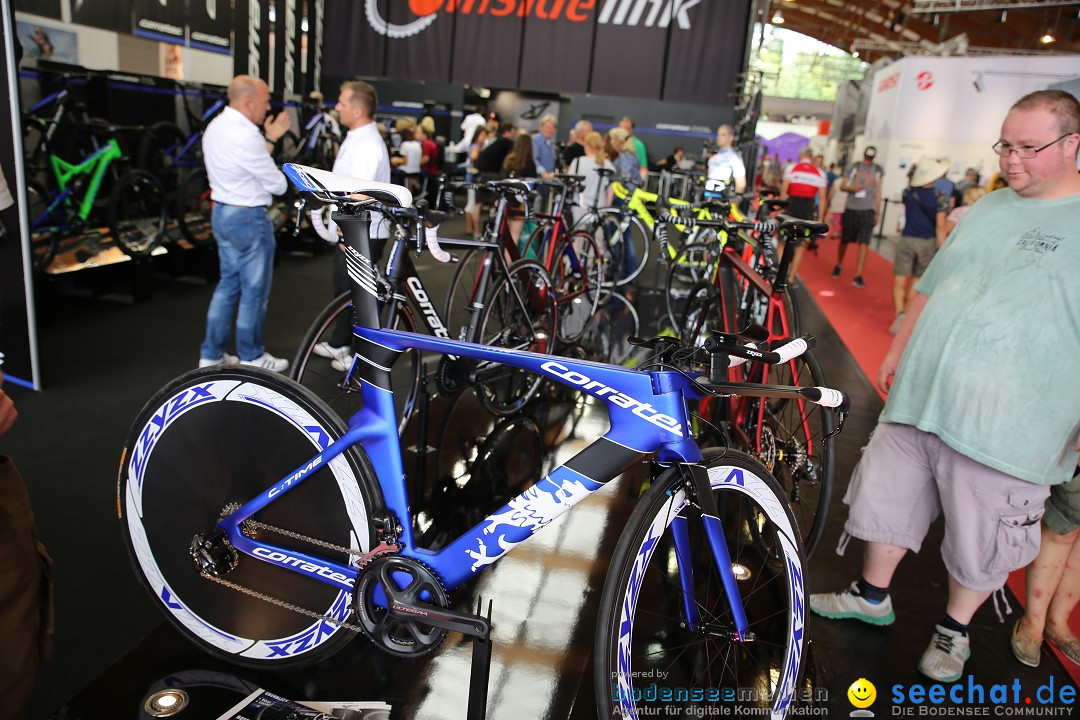 EUROBIKE 2016 - Die Messe der Fahrradtrends: Friedrrichshafen, 03.09.2016