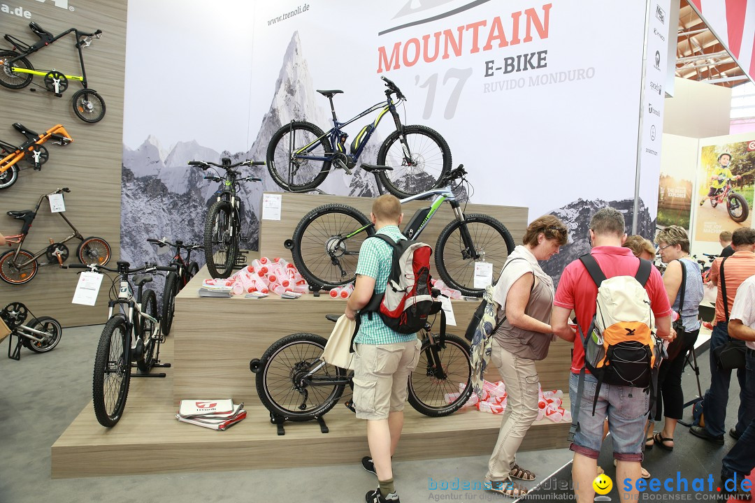 EUROBIKE 2016 - Die Messe der Fahrradtrends: Friedrrichshafen, 03.09.2016