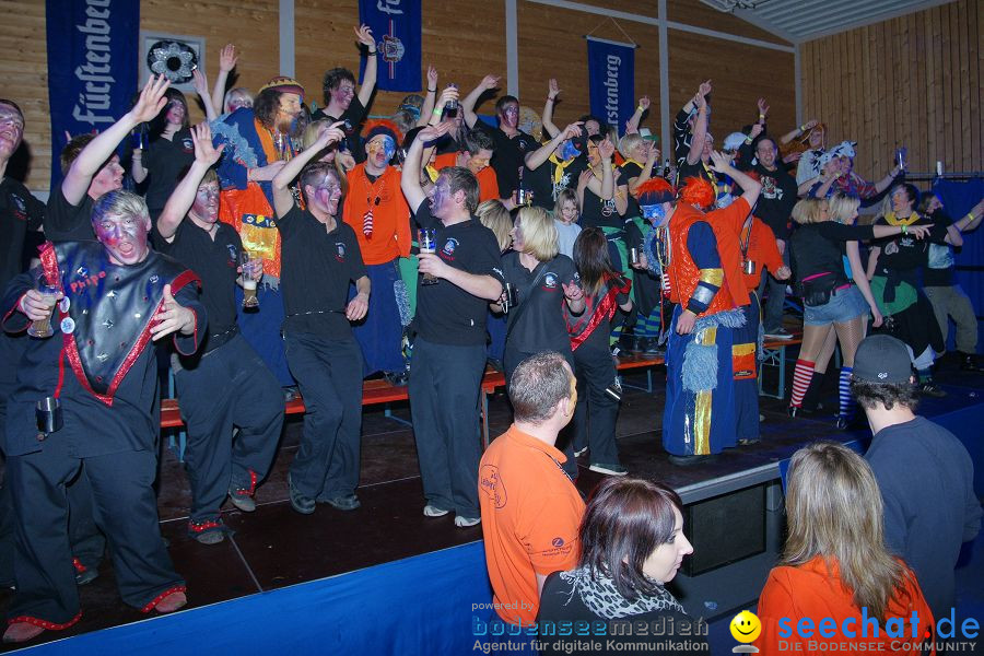 Guggenmusikabend in der Hochbuchhalle: Heudorf, 16.01.2010