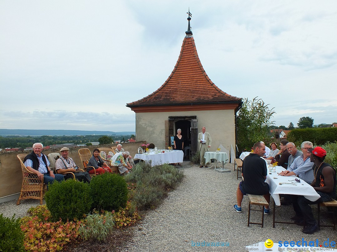 Finissage - Zeitgenoessische Kunst: Neufra, 04.09.2016