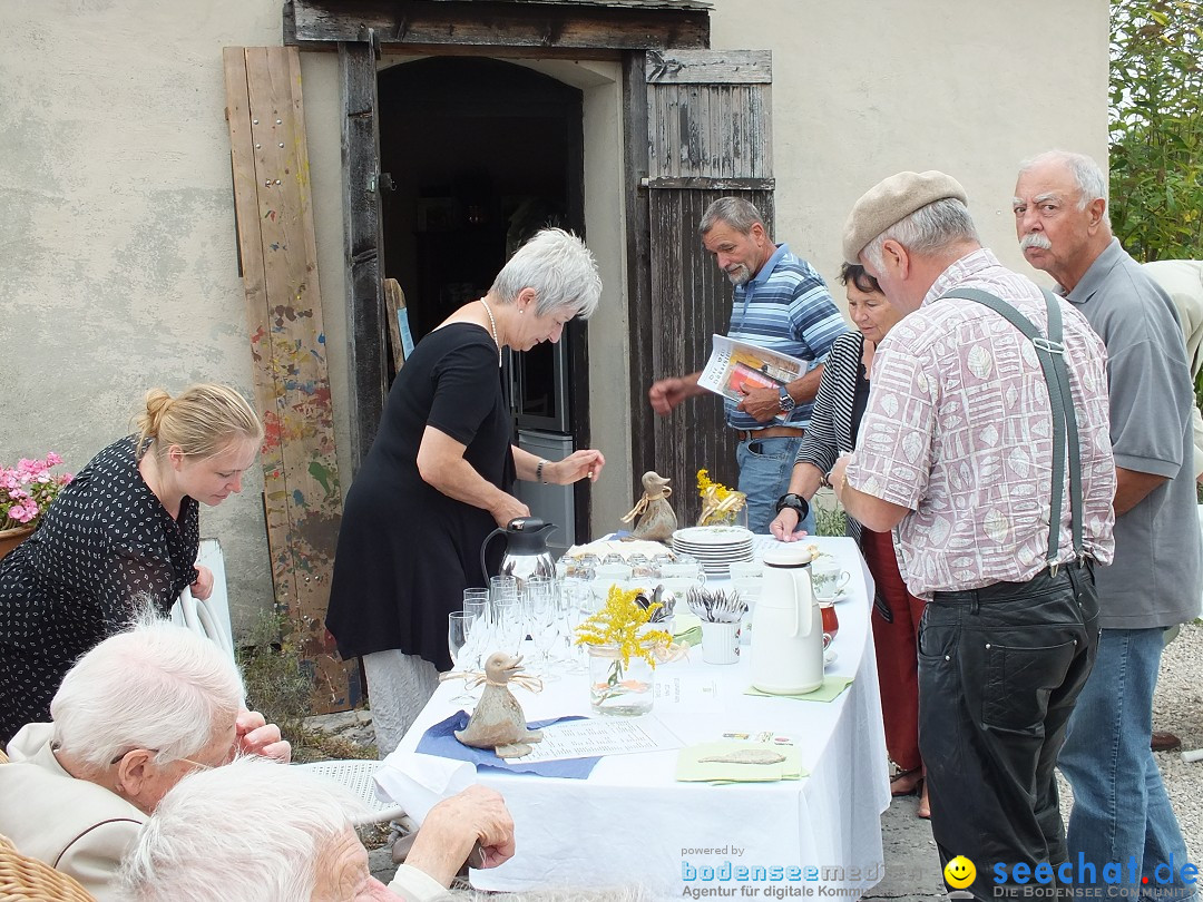 Finissage - Zeitgenoessische Kunst: Neufra, 04.09.2016