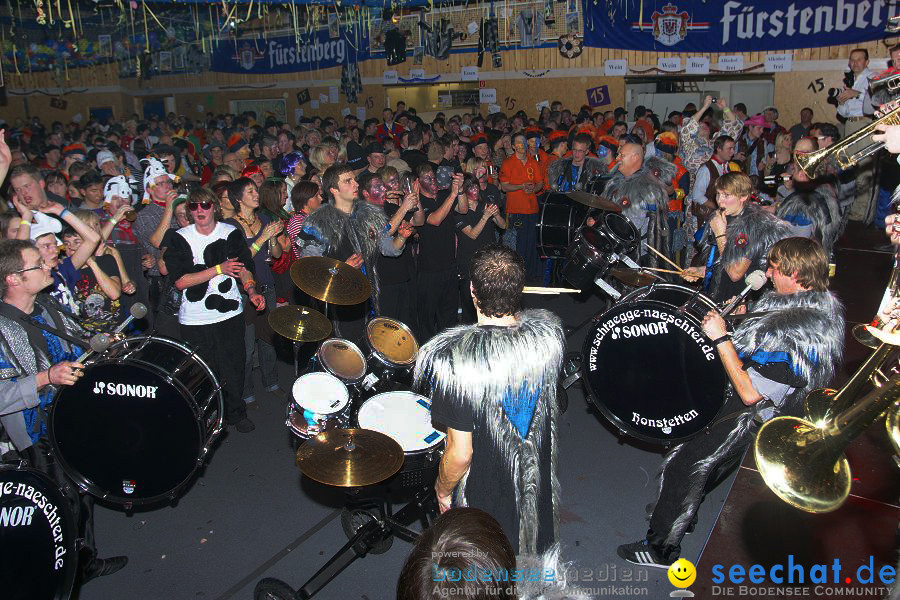 Guggenmusikabend in der Hochbuchhalle: Heudorf, 16.01.2010