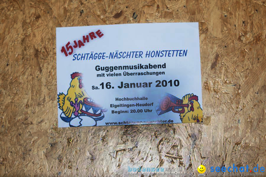 Guggenmusikabend in der Hochbuchhalle: Heudorf, 16.01.2010