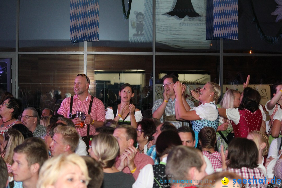 Alpenparty mit Partyband Hautnah: Zoznegg am Bodensee, 17.09.2016