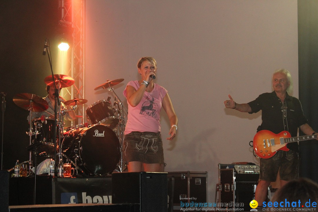 Alpenparty mit Partyband Hautnah: Zoznegg am Bodensee, 17.09.2016