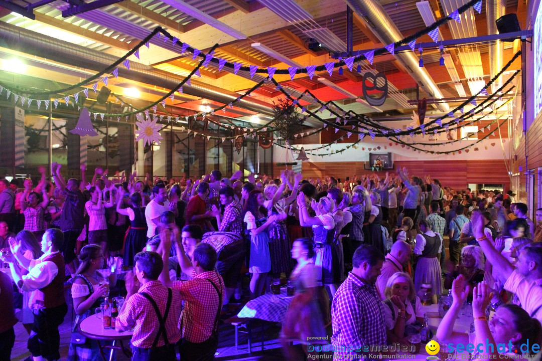 Alpenparty mit Partyband Hautnah: Zoznegg am Bodensee, 17.09.2016