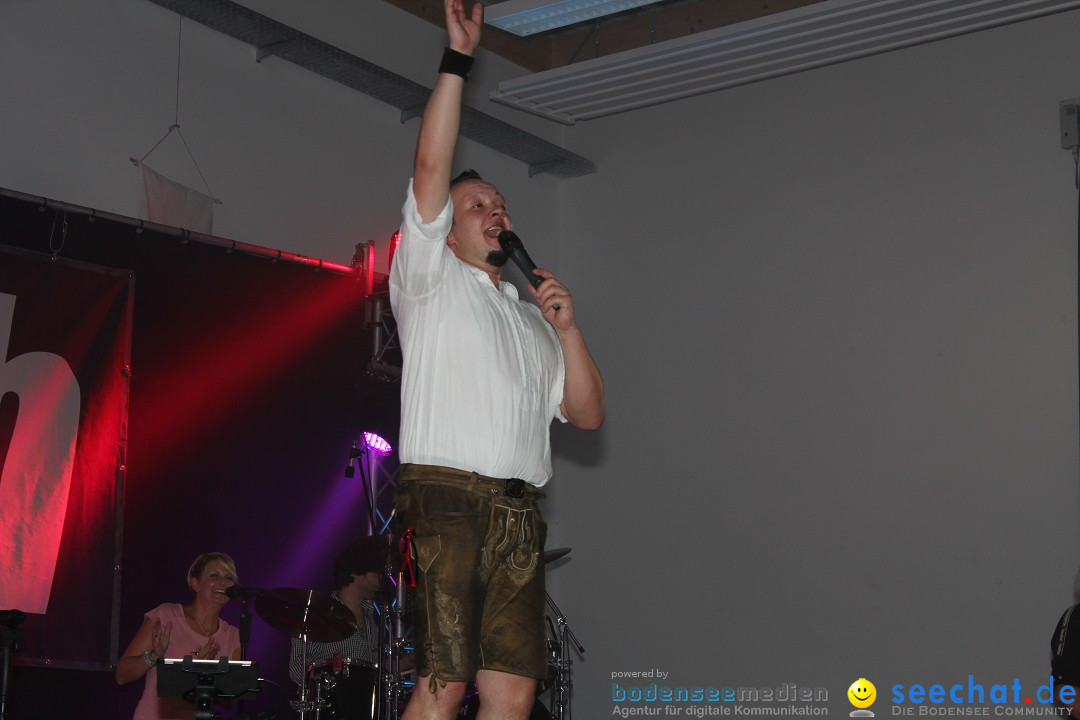 Alpenparty mit Partyband Hautnah: Zoznegg am Bodensee, 17.09.2016