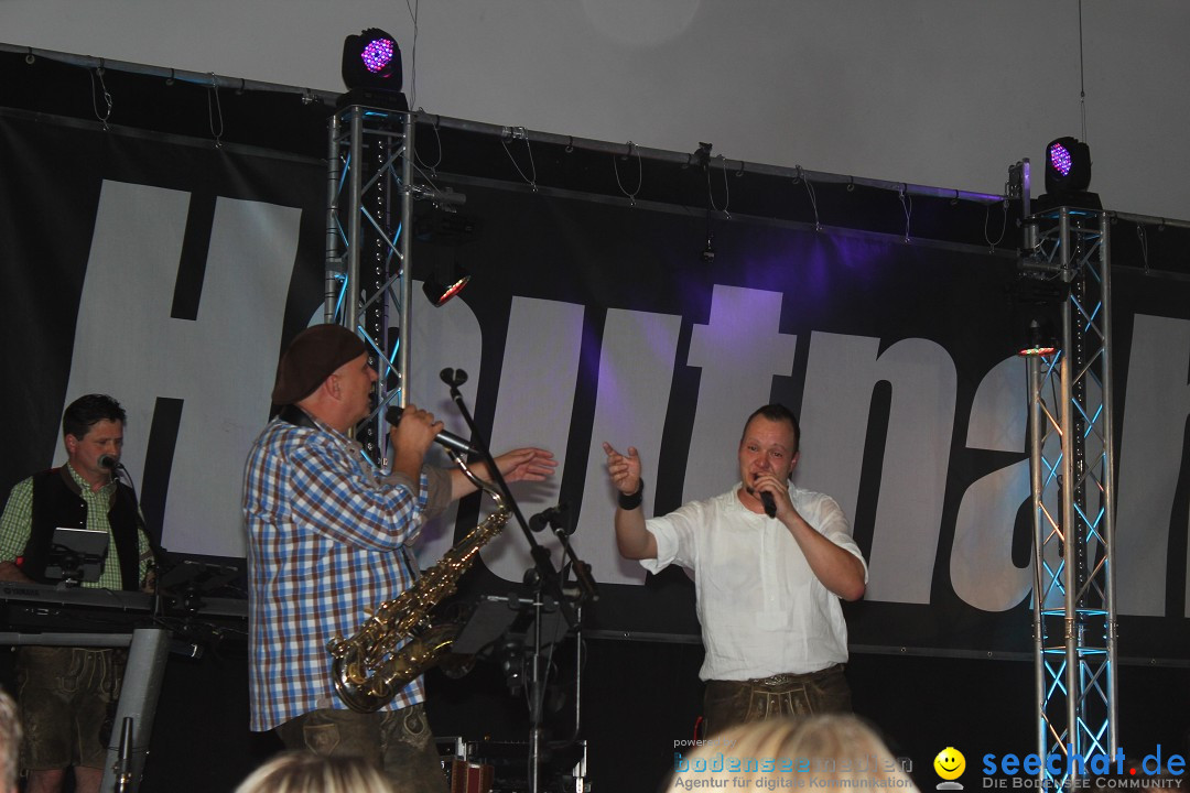 Alpenparty mit Partyband Hautnah: Zoznegg am Bodensee, 17.09.2016