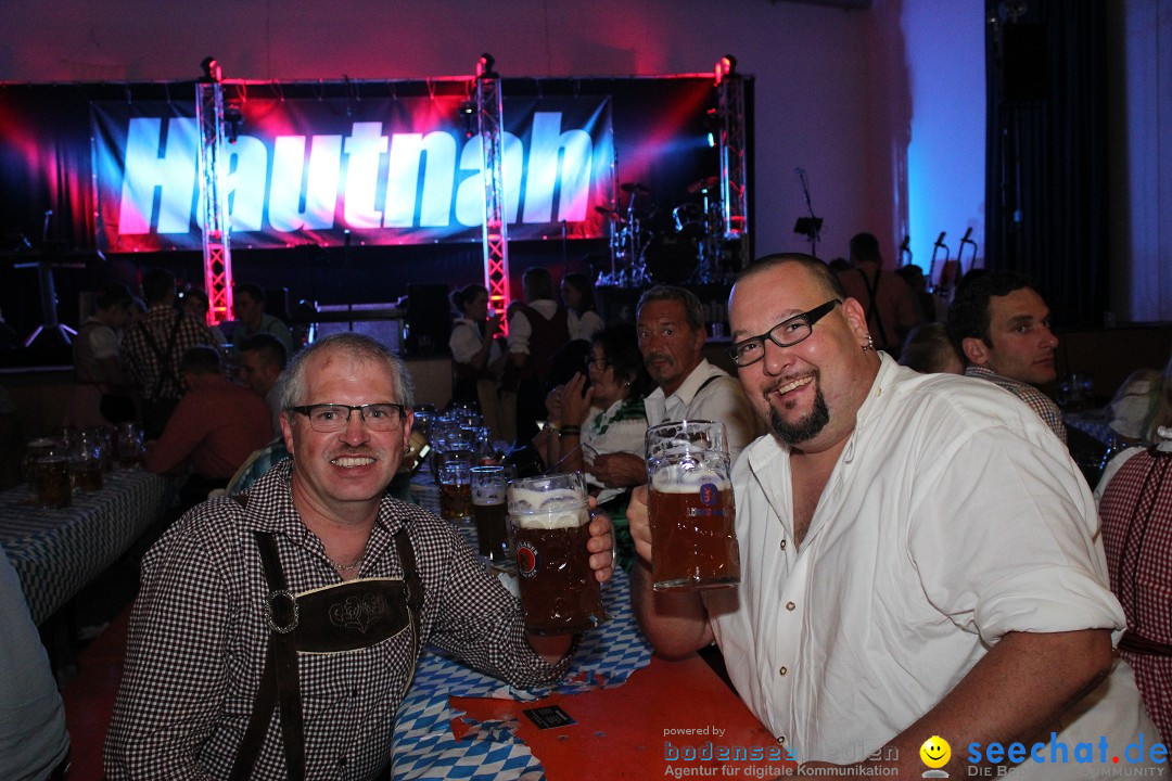 Alpenparty mit Partyband Hautnah: Zoznegg am Bodensee, 17.09.2016