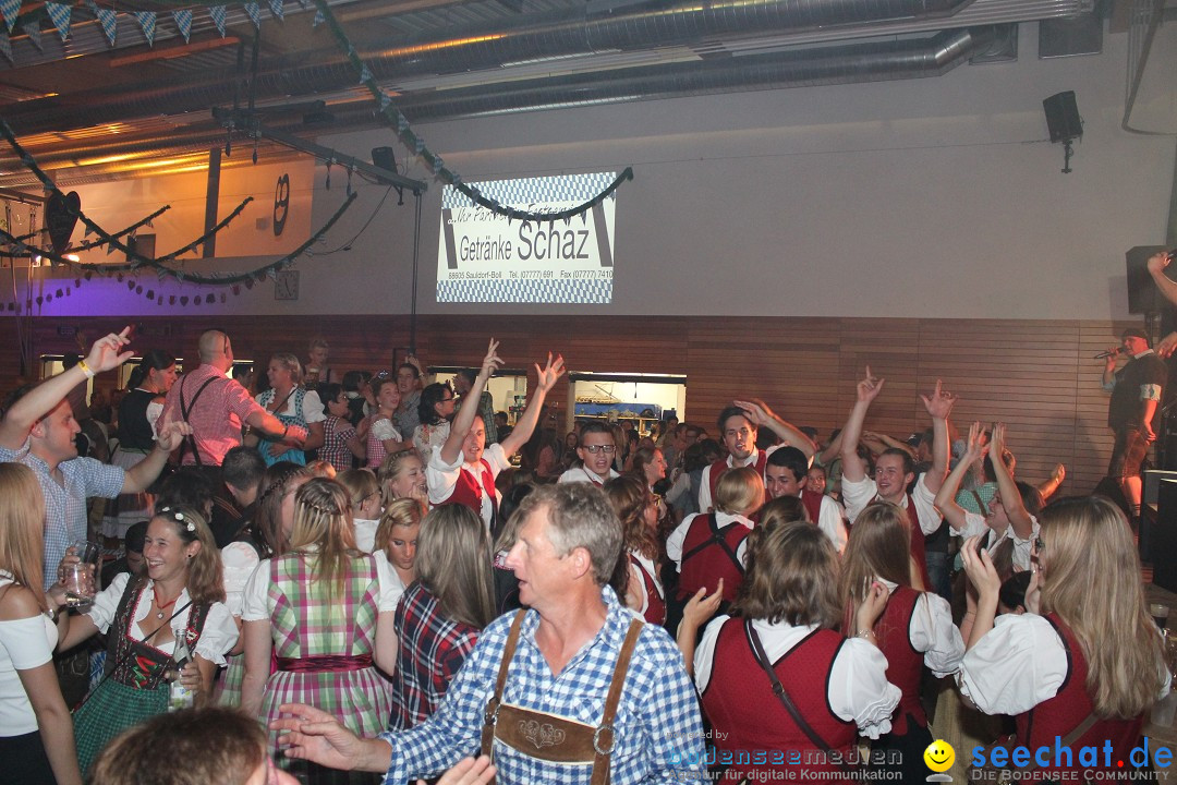 Alpenparty mit Partyband Hautnah: Zoznegg am Bodensee, 17.09.2016