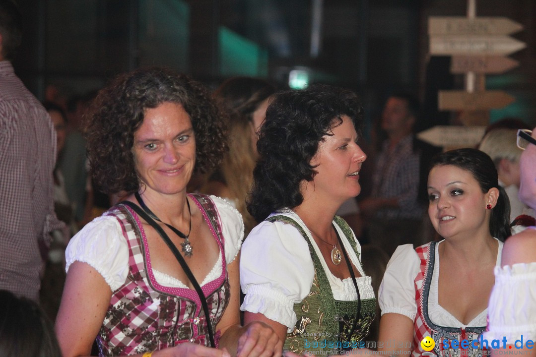 Alpenparty mit Partyband Hautnah: Zoznegg am Bodensee, 17.09.2016