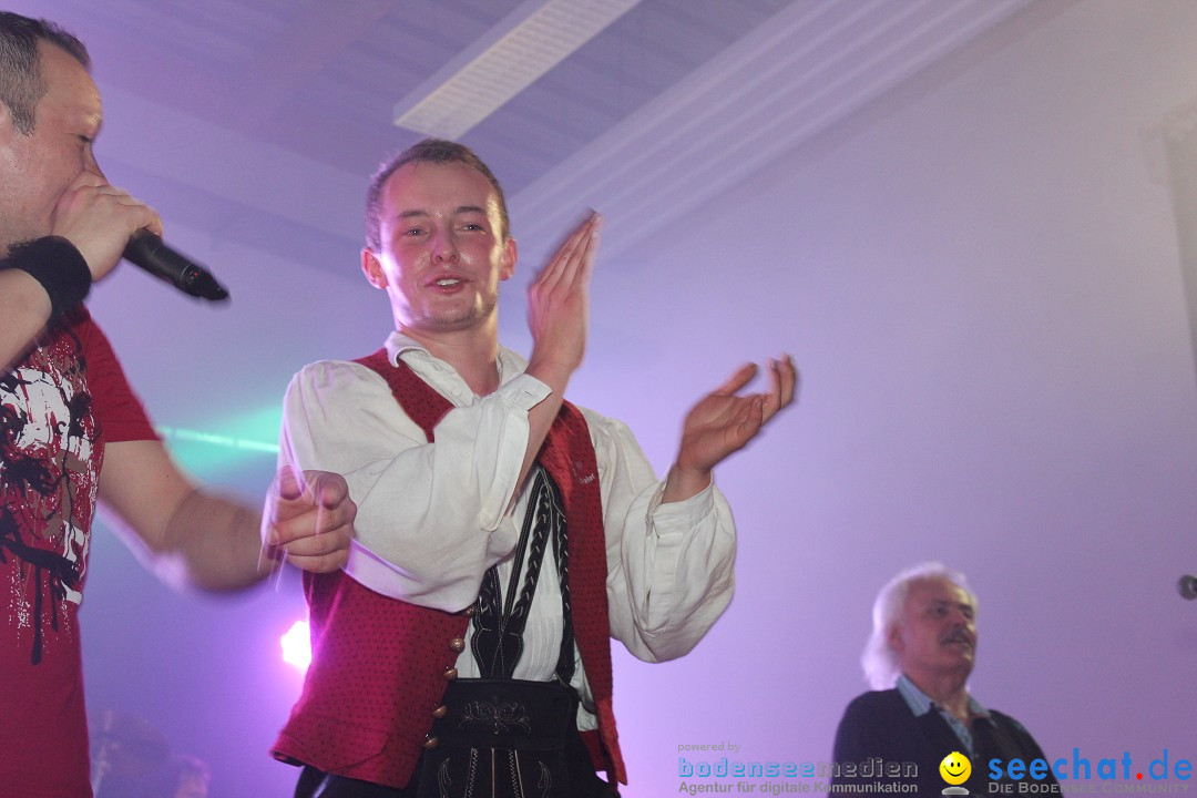 Alpenparty mit Partyband Hautnah: Zoznegg am Bodensee, 17.09.2016