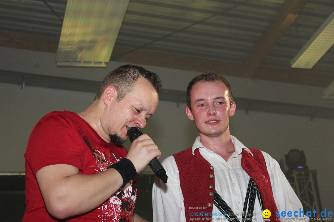 Alpenparty mit Partyband Hautnah: Zoznegg am Bodensee, 17.09.2016