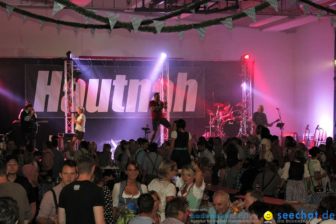 Alpenparty mit Partyband Hautnah: Zoznegg am Bodensee, 17.09.2016