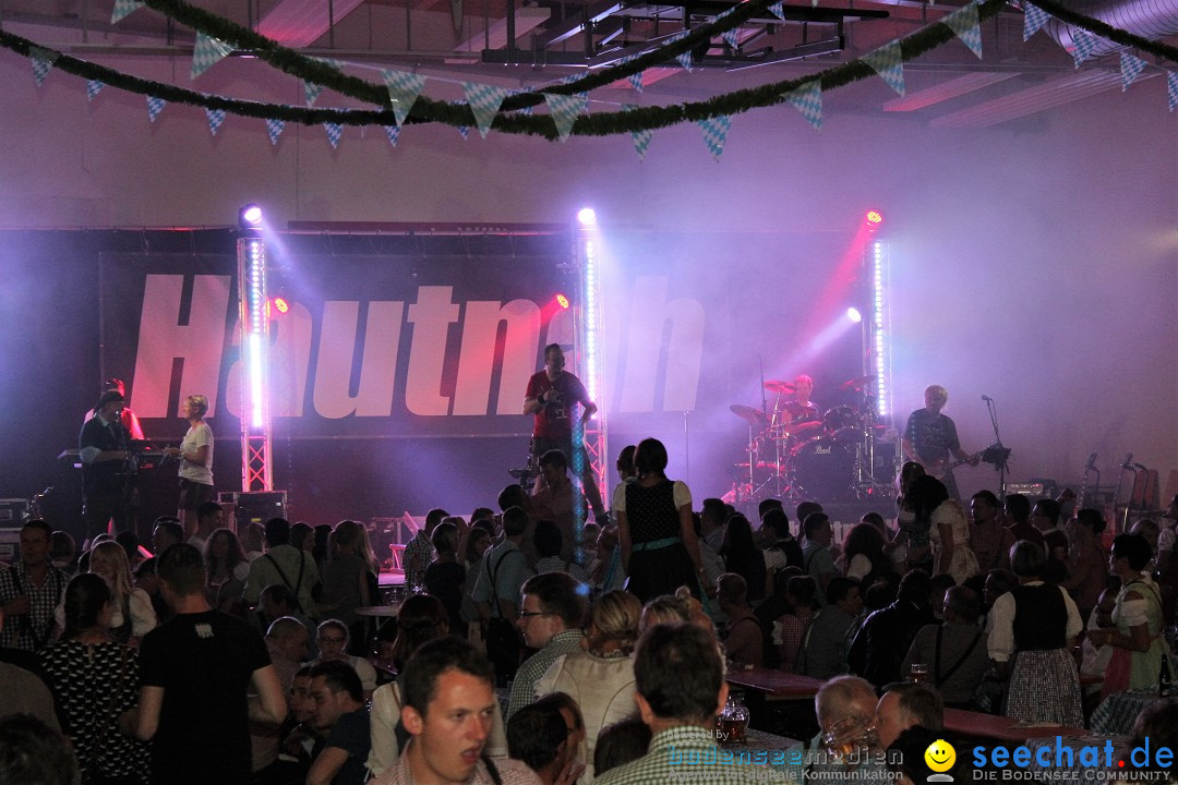 Alpenparty mit Partyband Hautnah: Zoznegg am Bodensee, 17.09.2016