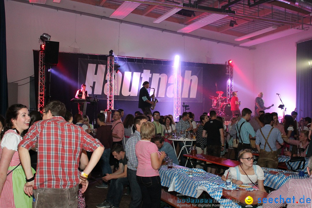 Alpenparty mit Partyband Hautnah: Zoznegg am Bodensee, 17.09.2016