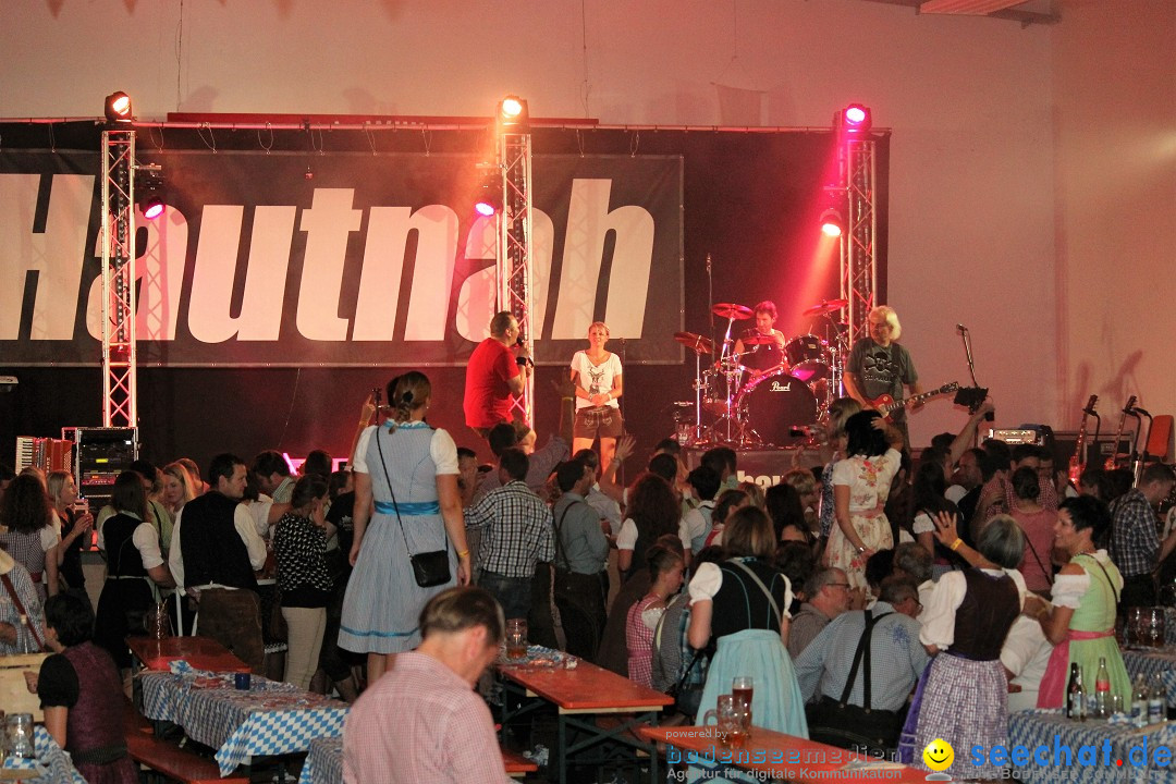 Alpenparty mit Partyband Hautnah: Zoznegg am Bodensee, 17.09.2016