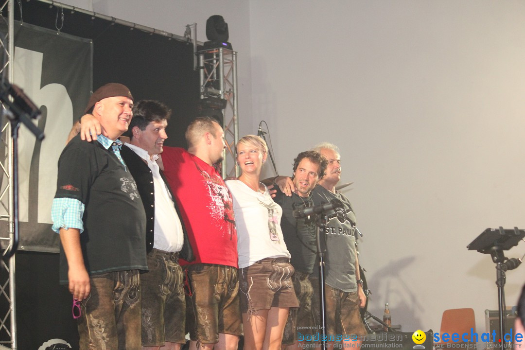 Alpenparty mit Partyband Hautnah: Zoznegg am Bodensee, 17.09.2016