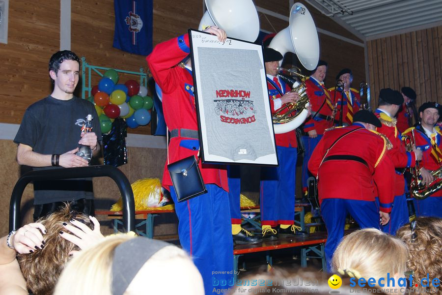 Guggenmusikabend in der Hochbuchhalle: Heudorf, 16.01.2010