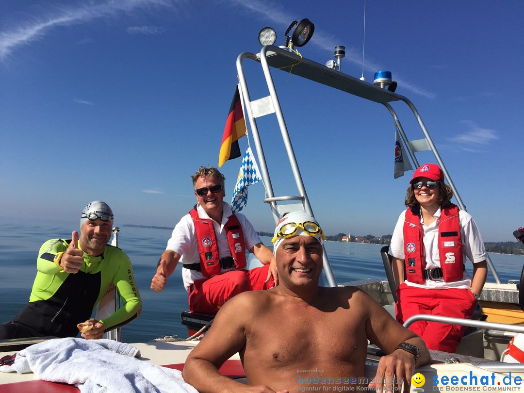 Martin Tschepe: Krault durch den Bodensee mit BODENSEEBOOT.DE, 29.09.2016