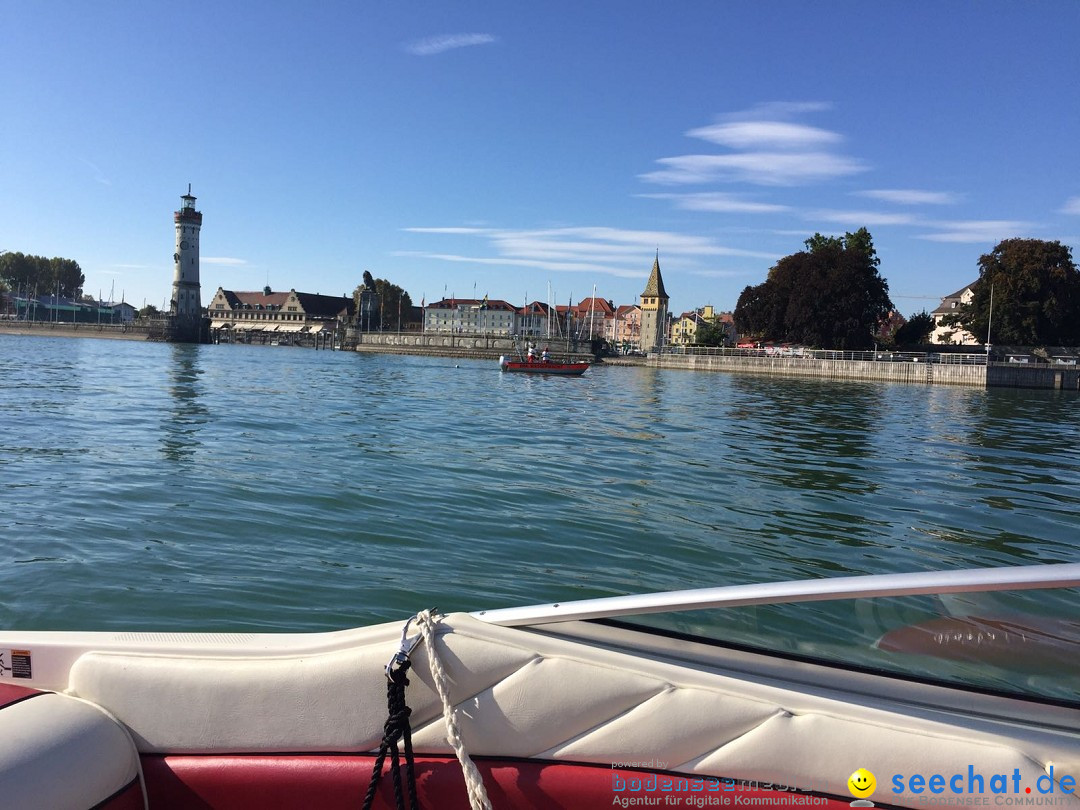 Martin Tschepe: Krault durch den Bodensee mit BODENSEEBOOT.DE, 29.09.2016