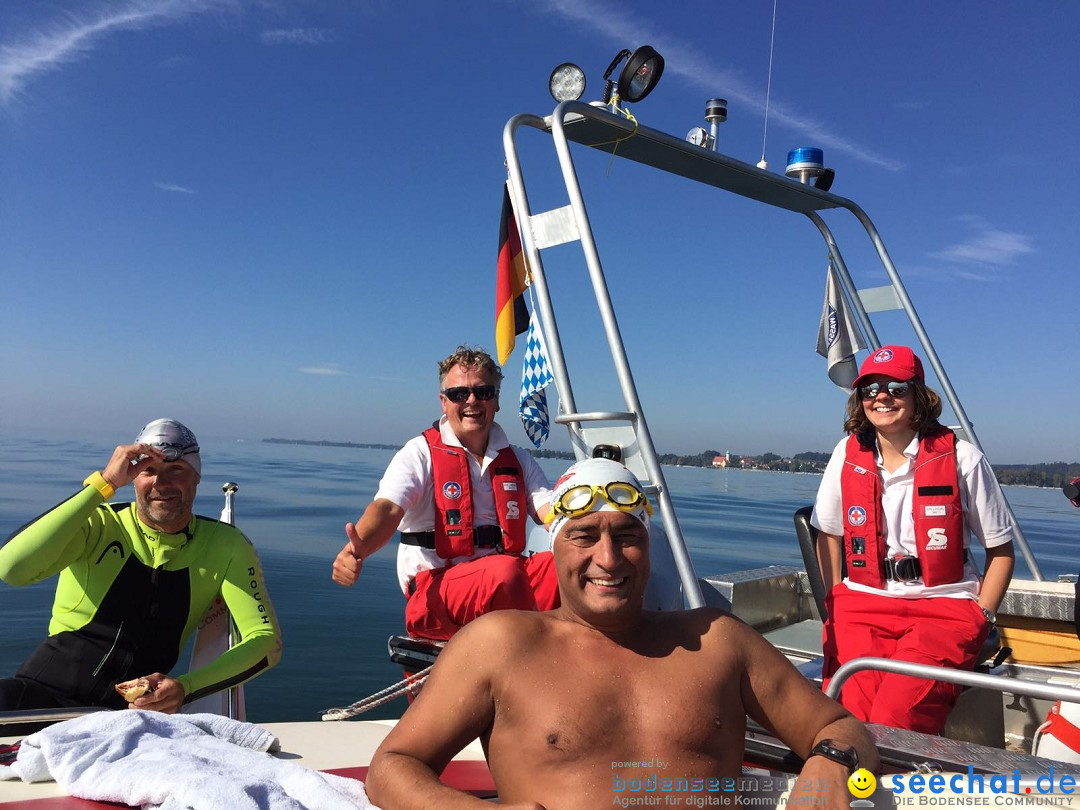 Martin Tschepe: Krault durch den Bodensee mit BODENSEEBOOT.DE, 29.09.2016