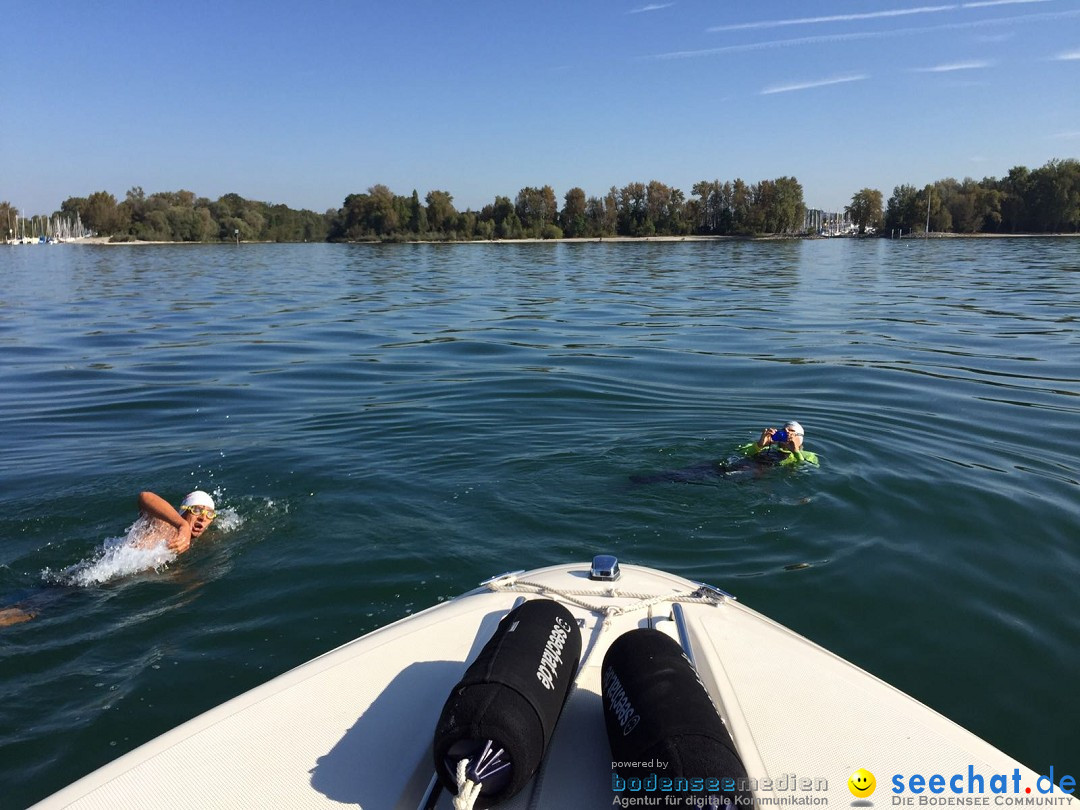 Martin Tschepe: Krault durch den Bodensee mit BODENSEEBOOT.DE, 29.09.2016