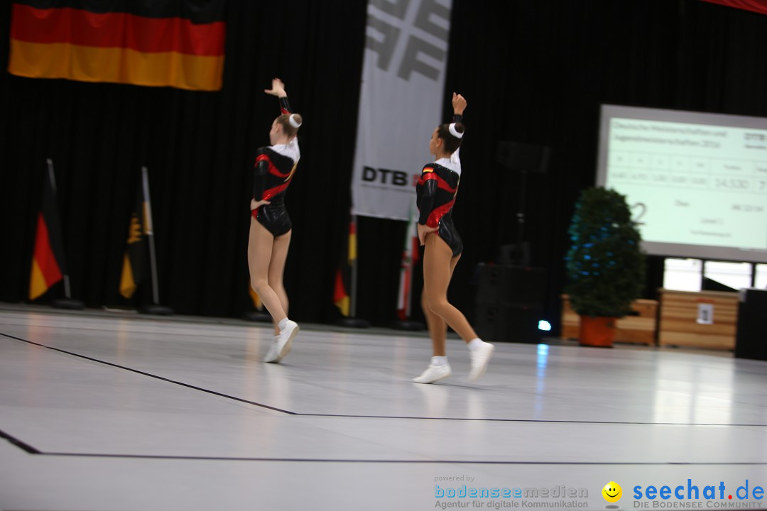 Deutsche Meisterschaften Aerobic 2016: Stockach am Bodensee, 01.10.2016