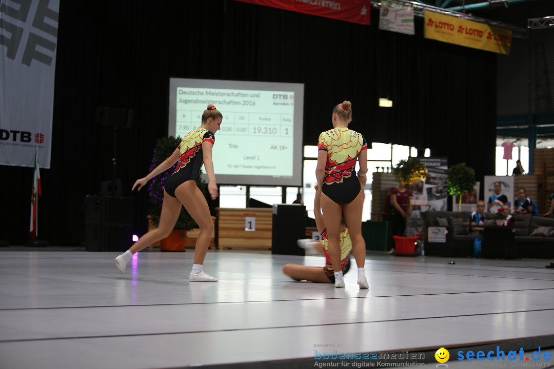 Deutsche Meisterschaften Aerobic 2016: Stockach am Bodensee, 01.10.2016