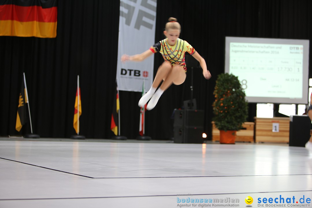 Deutsche Meisterschaften Aerobic 2016: Stockach am Bodensee, 01.10.2016