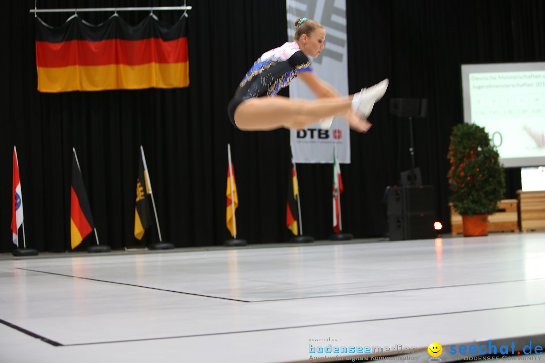 Deutsche Meisterschaften Aerobic 2016: Stockach am Bodensee, 01.10.2016