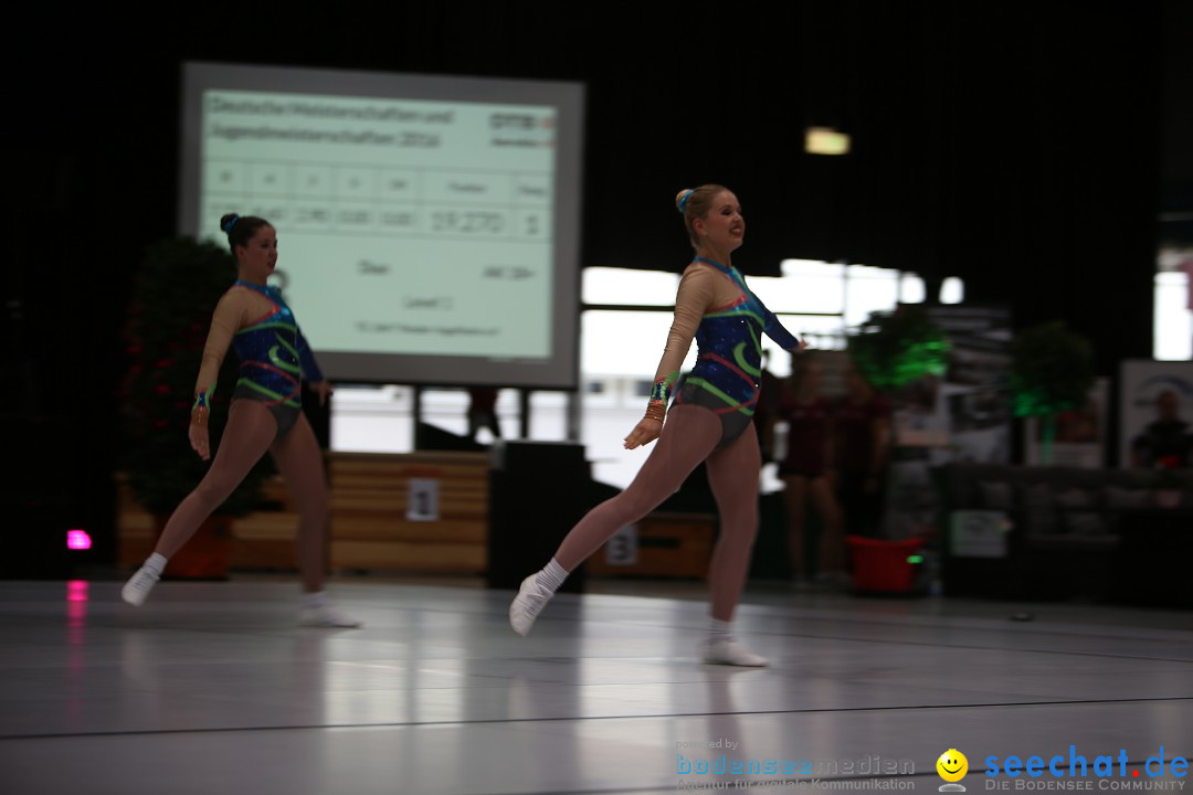 Deutsche Meisterschaften Aerobic 2016: Stockach am Bodensee, 01.10.2016