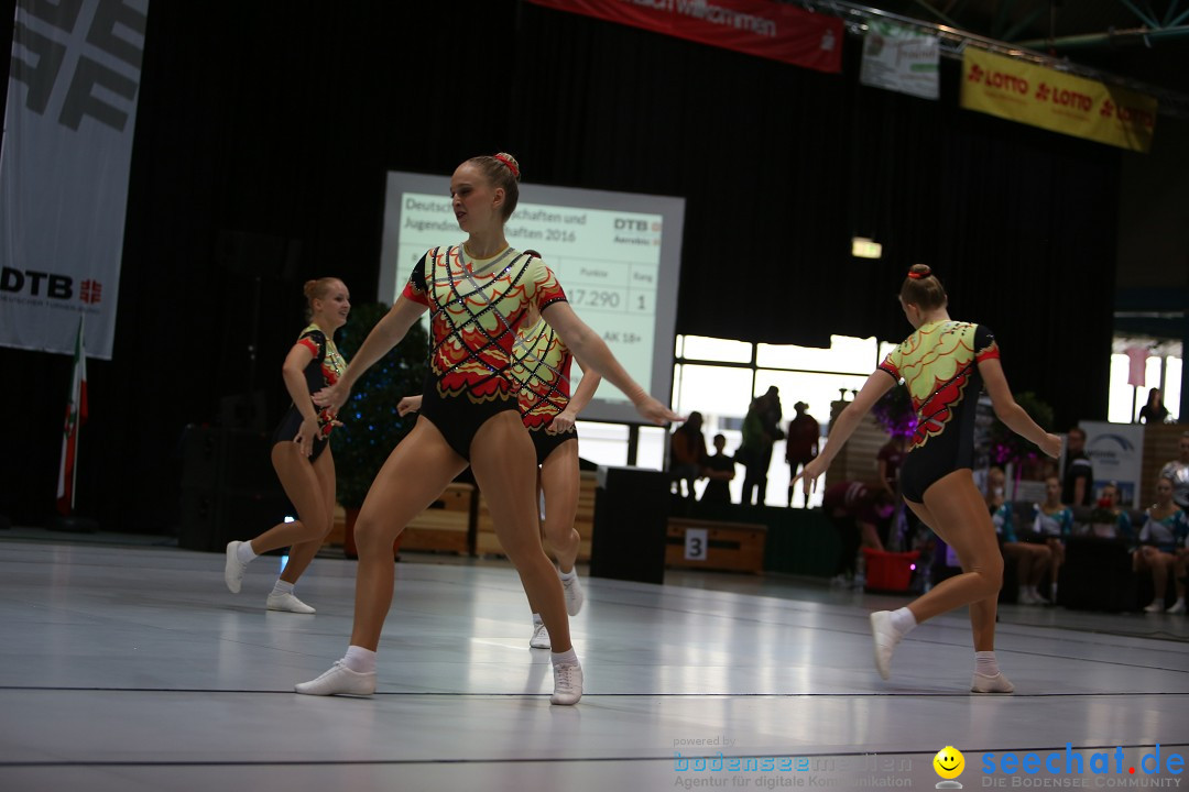 Deutsche Meisterschaften Aerobic 2016: Stockach am Bodensee, 01.10.2016