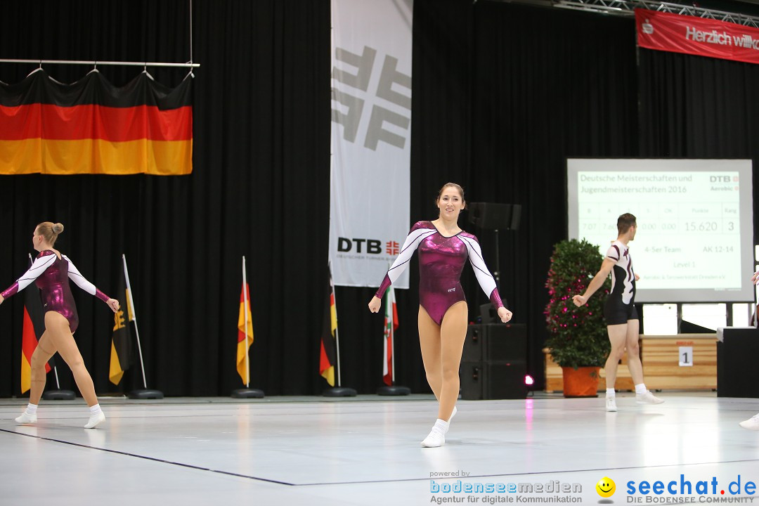 Deutsche Meisterschaften Aerobic 2016: Stockach am Bodensee, 01.10.2016