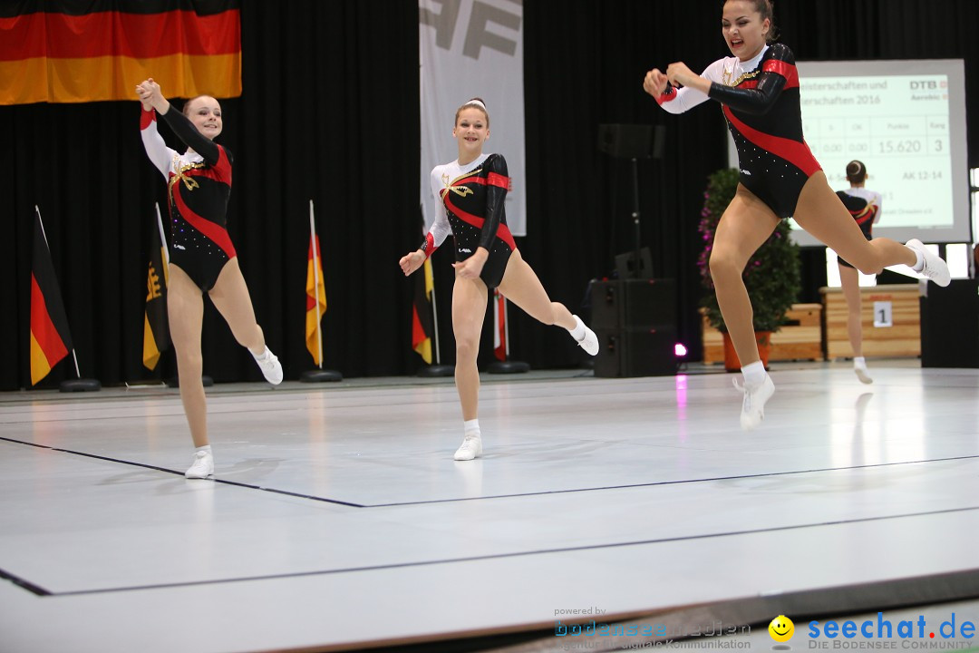 Deutsche Meisterschaften Aerobic 2016: Stockach am Bodensee, 01.10.2016