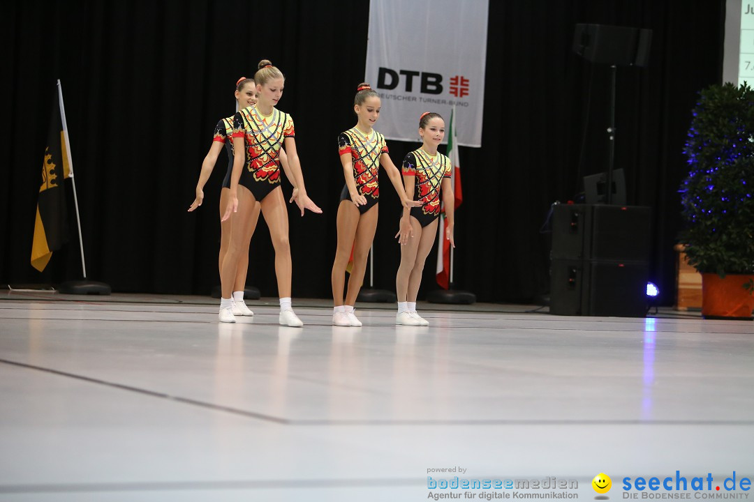 Deutsche Meisterschaften Aerobic 2016: Stockach am Bodensee, 01.10.2016