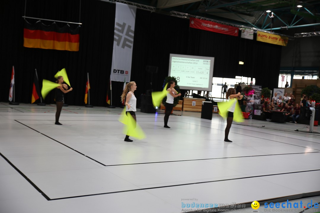 Deutsche Meisterschaften Aerobic 2016: Stockach am Bodensee, 01.10.2016