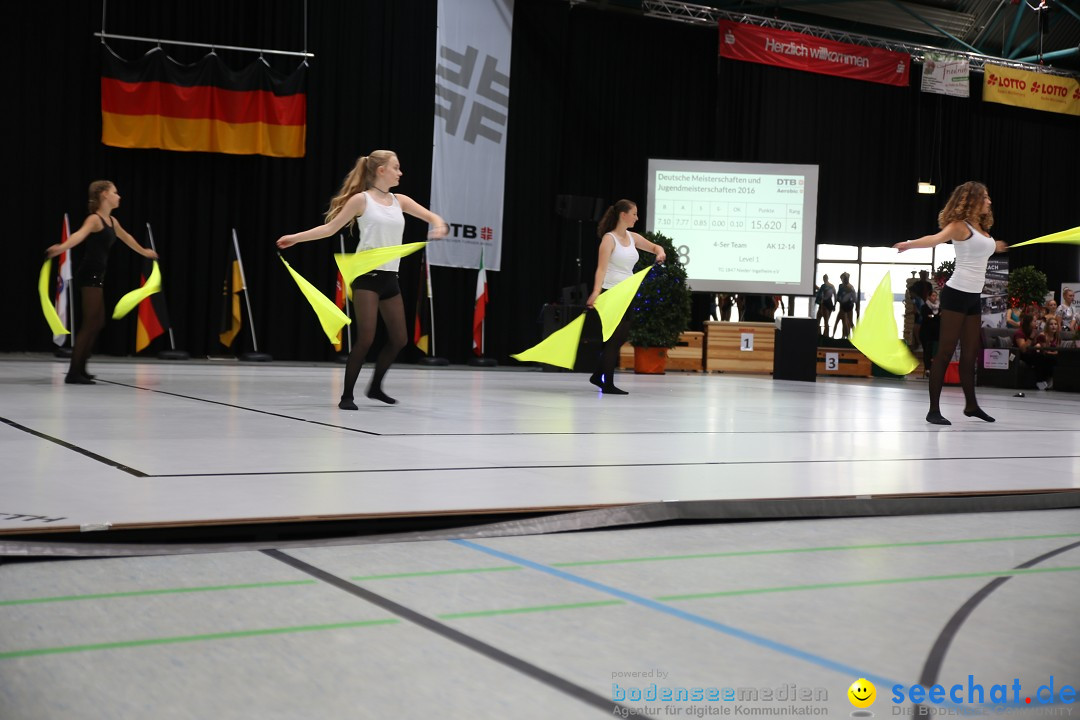 Deutsche Meisterschaften Aerobic 2016: Stockach am Bodensee, 01.10.2016