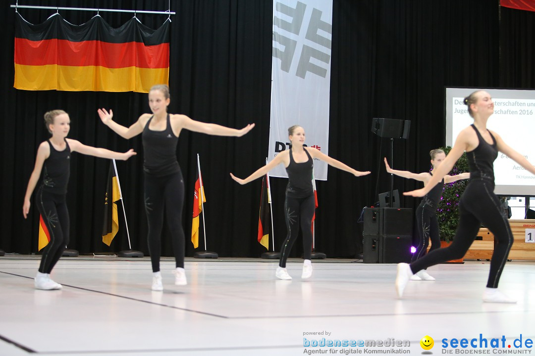 Deutsche Meisterschaften Aerobic 2016: Stockach am Bodensee, 01.10.2016