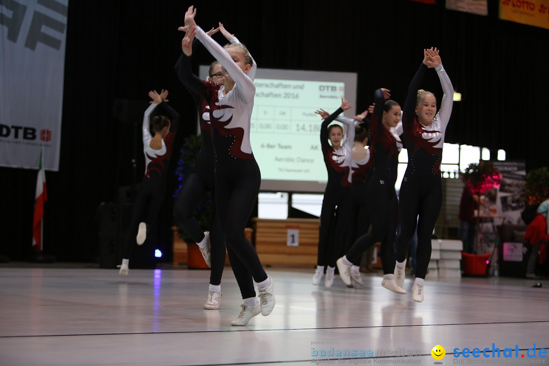 Deutsche Meisterschaften Aerobic 2016: Stockach am Bodensee, 01.10.2016