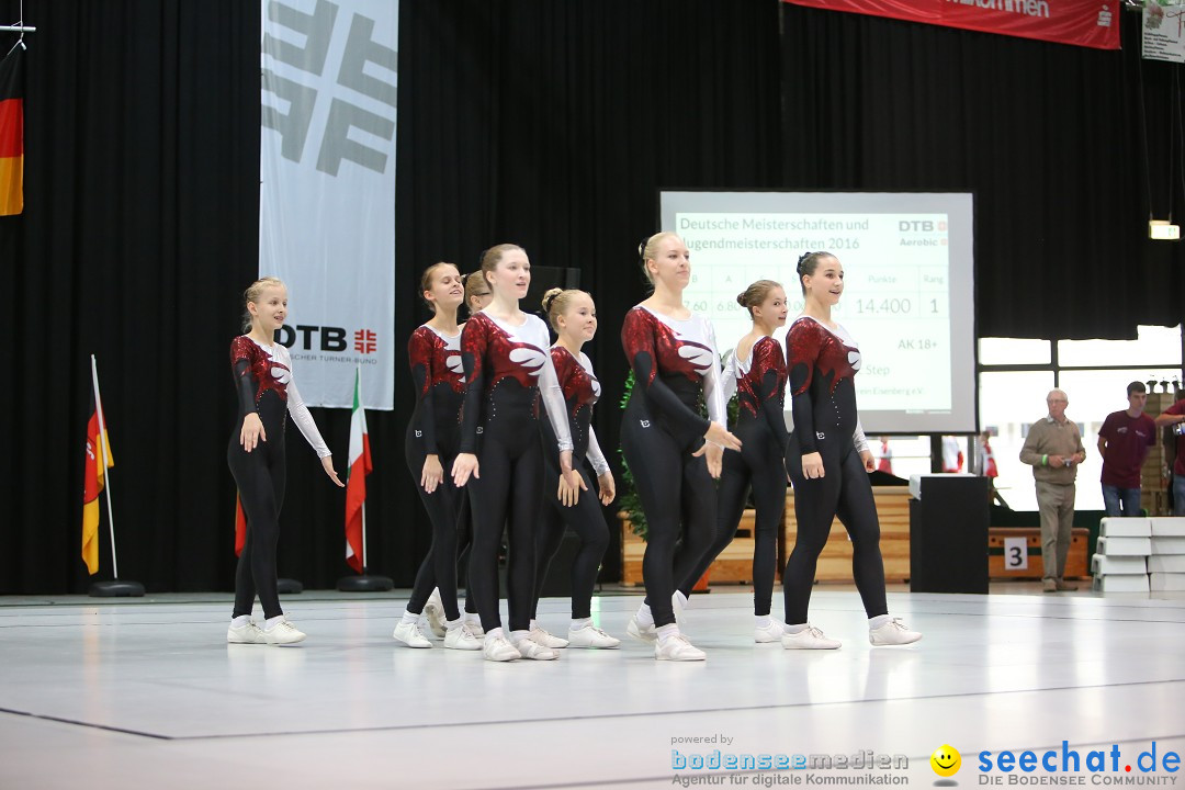 Deutsche Meisterschaften Aerobic 2016: Stockach am Bodensee, 01.10.2016